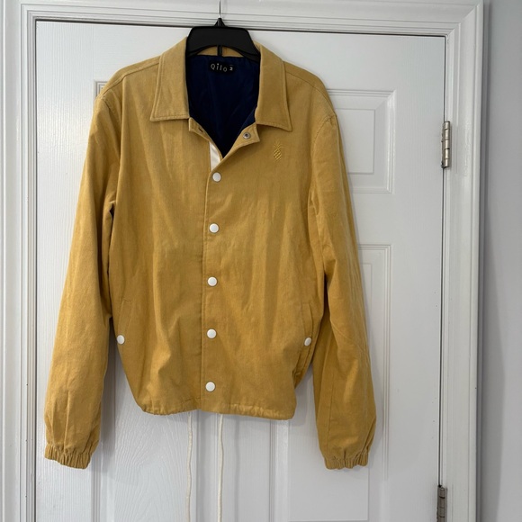 Yellow Button-Up Jacket - Picture 2 of 11